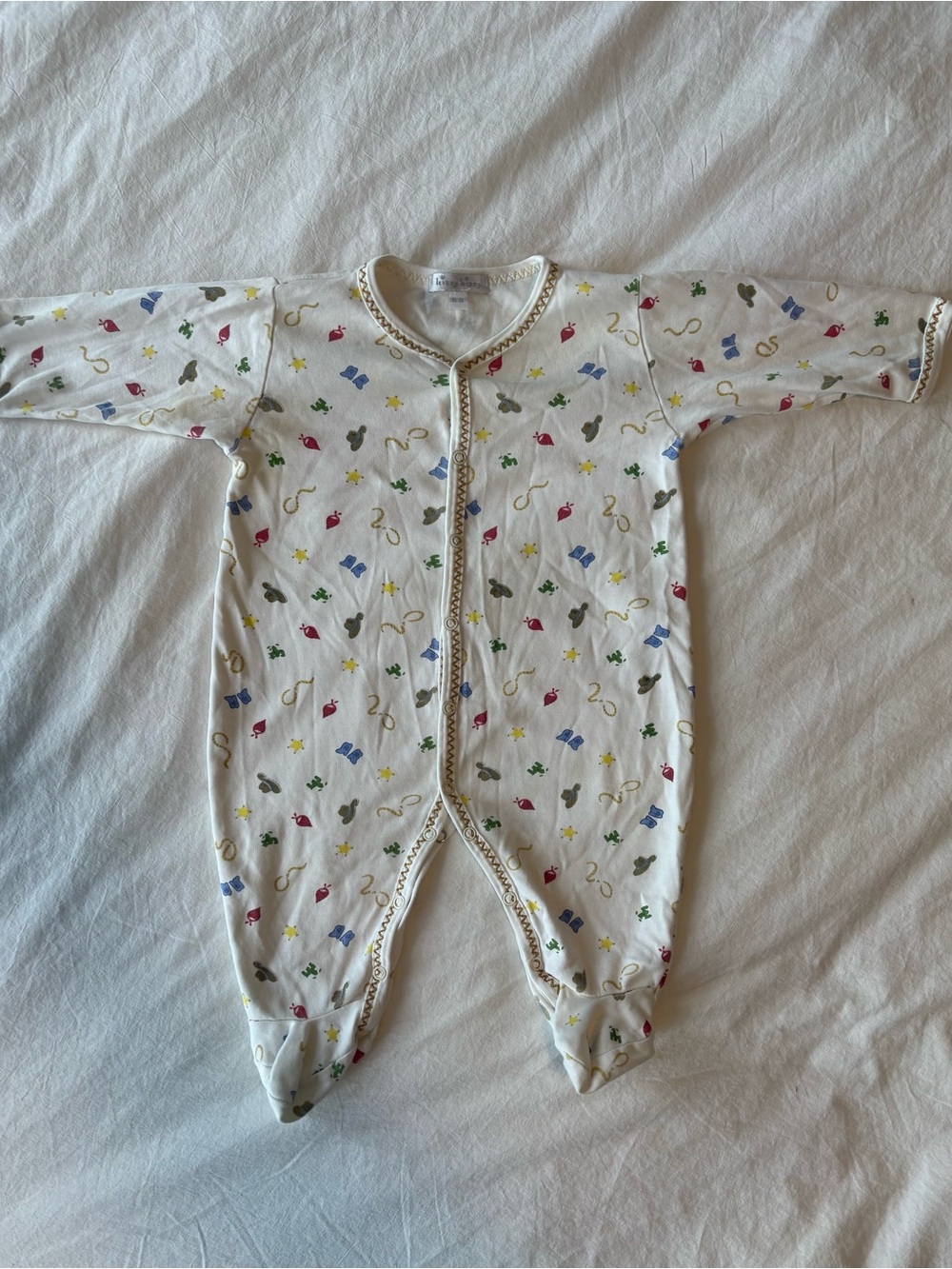 Kissy Kissy Cowboy Themes One Piece Pjs